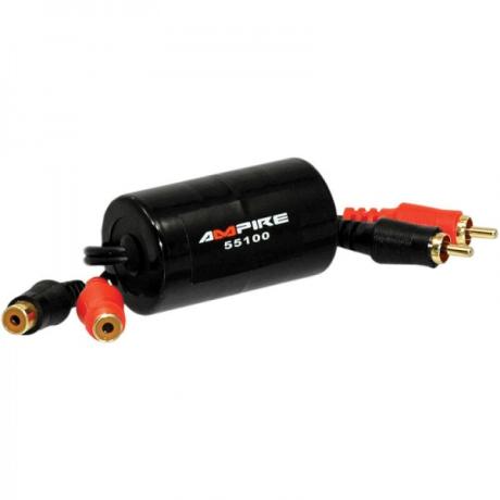 Ampire 55100 audio mürafilter (2*M RCA / 2*F RCA)