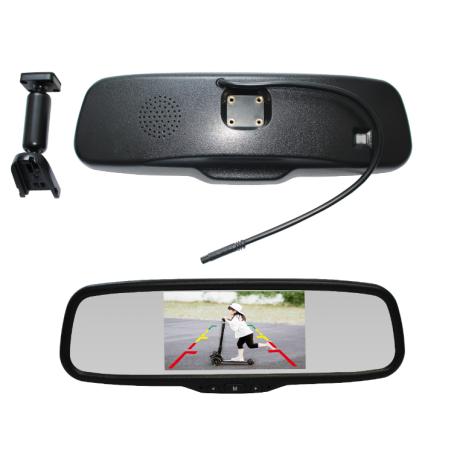 Monitor rear view mirror 5" universal